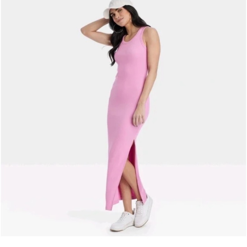 Universal Thread Pink Bodycon Maxi Dress